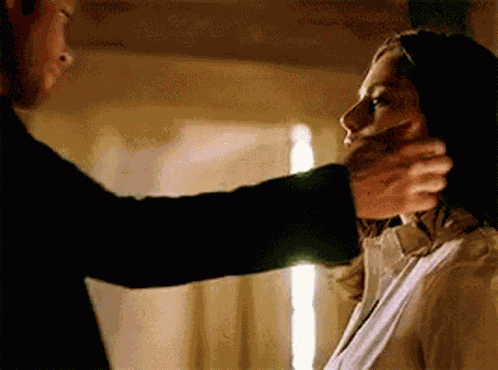 Klaus Mikaelson Hugging Kissing GIF