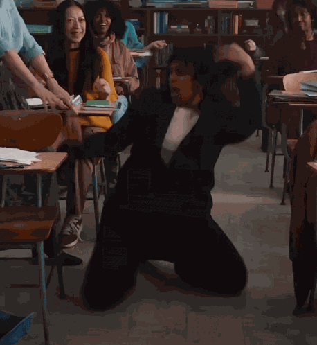 Knee Dance Dancing On Knees GIF