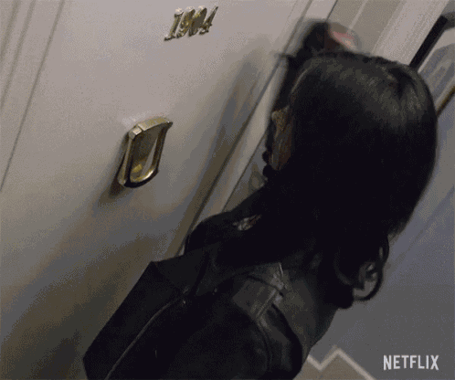Knock Im Here GIF