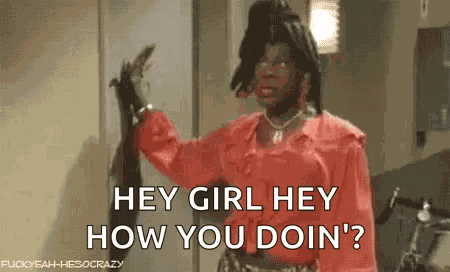 Knocking Hey Girl GIF