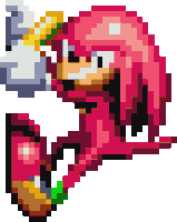 Knuckles The Echidna Sticker