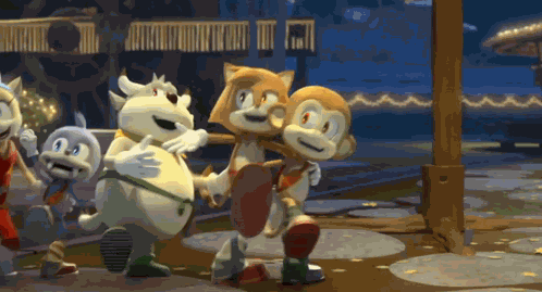 Knuckles The Echidna Party Time GIF
