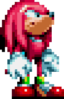 Knuckles The Echidna Sonic Sticker
