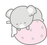 Koala Sleeping Sticker