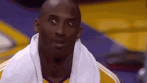 Kobe Bryant Eye Rolling GIF