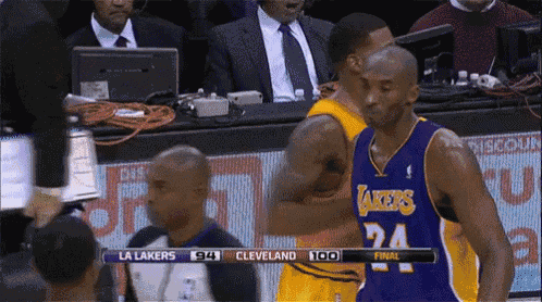 Kobe Bryant & Kyrie Irvine Respect GIF