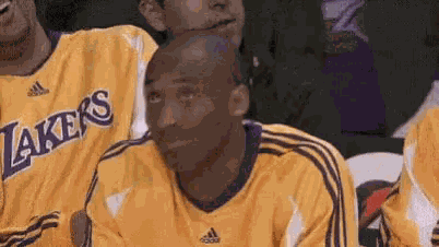 Kobe Bryant Look Up GIF