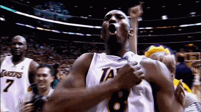 Kobe Bryant Scream GIF