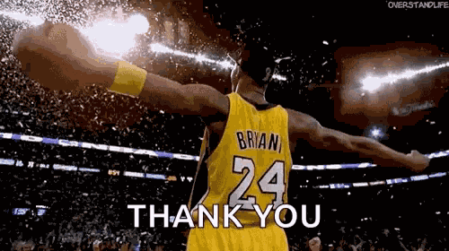 Kobe Bryant Thank You GIF