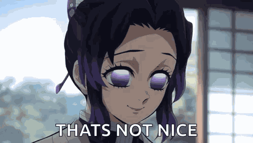 Kochou Shinobu Angry GIF