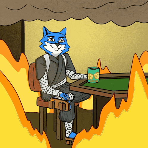 Koku This Is Fine GIF