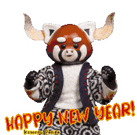 Komoru Panda Ox Sticker