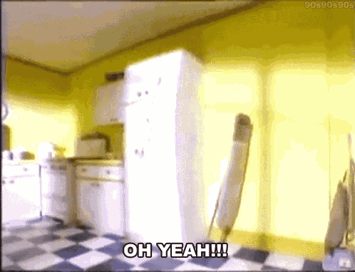 Kool Aid Man Oh Yeah GIF