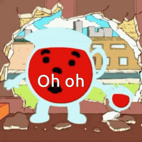 Koolaid Man GIF