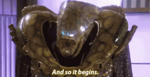 Kosh And So It Begins GIF