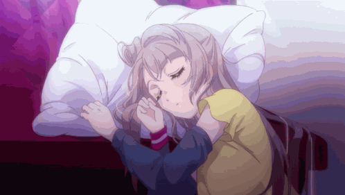 Kotori Minami Sleeping GIF