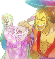 Kozuki Family One Piece Sticker