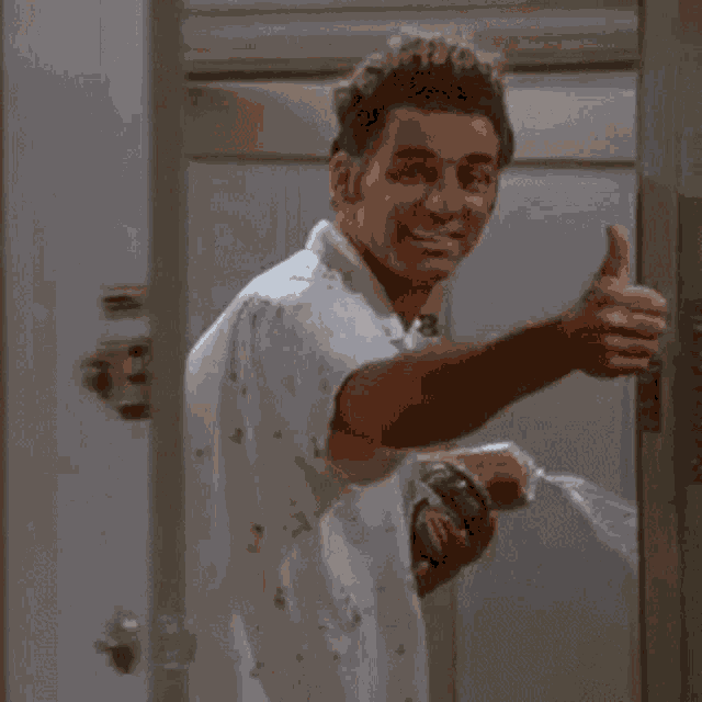 Kramer Seinfeld GIF