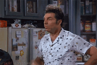 Kramer Seinfeld GIF
