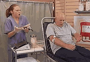 Krankenschwester Bluttransfusion GIF