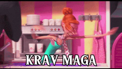 Krav Maga Lucy Wilde GIF