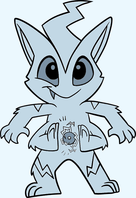 Kreechures Lightning GIF