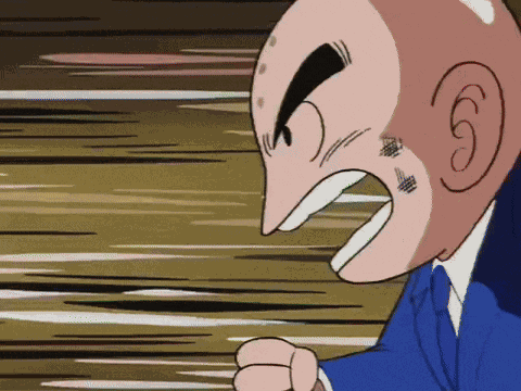 Krillin Tambourine GIF