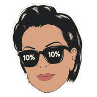 Kris Jenner Kardashian Sticker