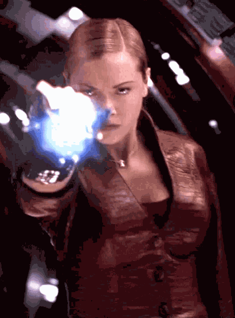 Kristanna Loken I Cant Move GIF