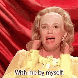 Kristen Wiig With Me By Myself GIF