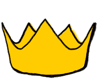 Krone Crown Sticker