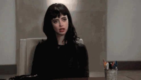 Krysten Ritter Eyeroll GIF