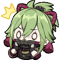 Kuki Shinobu Genshin Impact Sticker