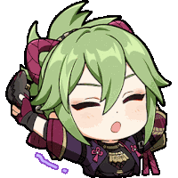 Kuki Shinobu Genshin Impact Sticker