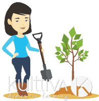 Kulttiva Domestic Farming Sticker