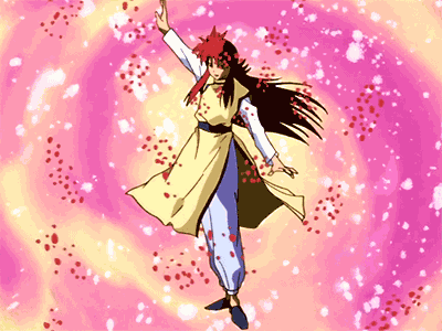 Kurama Yu Yu Hakusho Petal And Thorns GIF