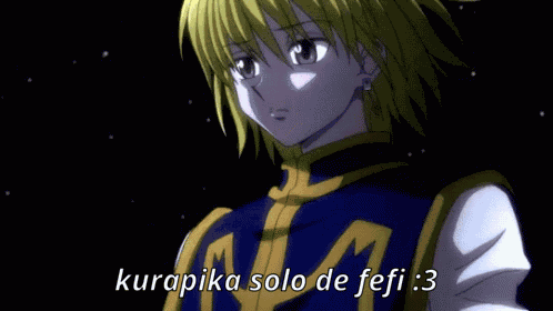 Kurapika Fefi GIF