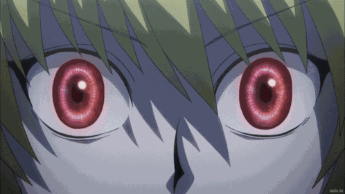 Kurapika Scarlet Eyes GIF