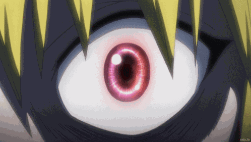 Kurapika Scarlet Eyes GIF