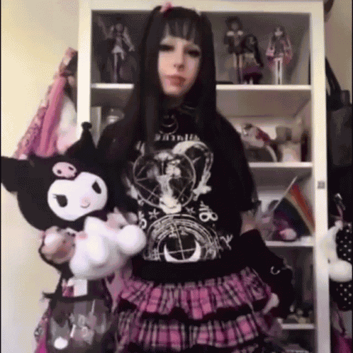 Kuromi Alt Girl GIF