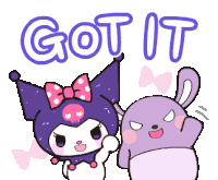 Kuromi Sanrio Sticker