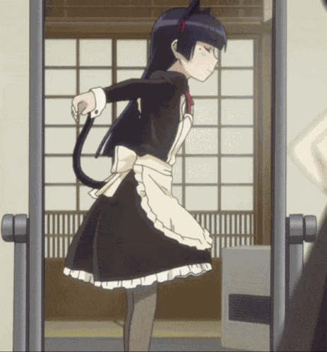 Kuroneko Ruri Gokou GIF