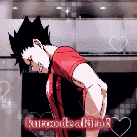 Kuroo Testurou Haikyuu GIF