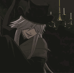 Kuroshitsuji Undertaker тёмный дворецкий гробовщик GIF