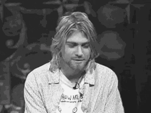 Kurt Cobain Kurt Cobain Nirvana GIF