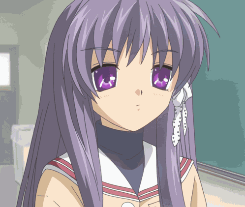 Kyou Fujibayashi Clannad GIF