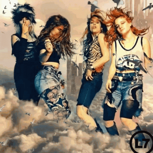 L7 Rock Band GIF