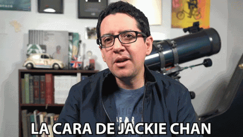 La Carra De Jackie Chan Aldo Bartra GIF