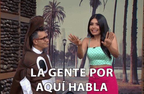 La Gente Por Aqui Habla People Around Here Talk GIF