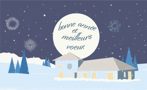 Lacombefleurie Happy New Year GIF